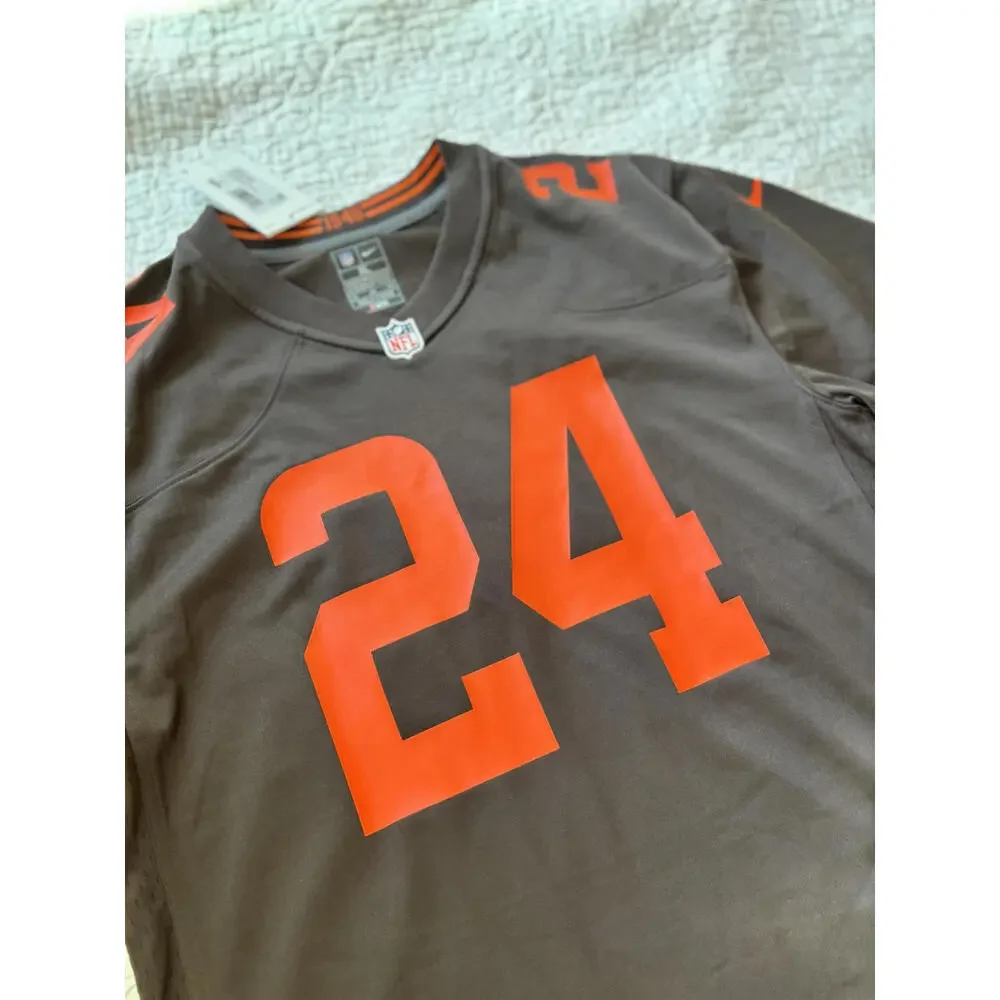 Nike‎ NFL Youth Football Jersey Chubb #24 Size XL 18/20 #467
